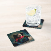 Dessous-de-verre En Papier Jack déplaisant dans la boîte (En situation)