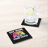 Dessous-de-verre En Papier J'Ai Plus De Jeu Que Cupid Valentine Video Jeu (En situation)