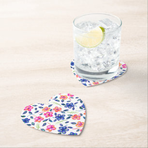 Dessous-de-verre En Papier Jardin fleuri