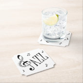 Dessous-de-verre En Papier Jazz Cool (En situation)