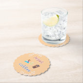 Dessous-de-verre En Papier Jesus + Coffee (En situation)