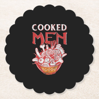 Dessous-de-verre En Papier Jeu de Ramen japonais Humour de nourriture cadeau