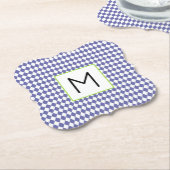 Dessous-de-verre En Papier JEU INITIAL du concepteur de périphériques Harlequ (Incliné)