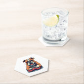 Dessous-de-verre En Papier Jeux vidéo de Dog Plays (En situation)