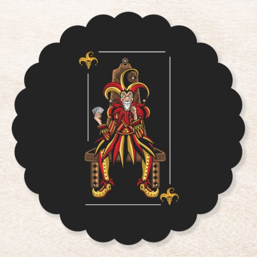 Dessous-de-verre En Papier Jokers Wild (Devant)