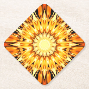 Dessous-de-verre En Papier Joli Dessous de verre de papier de conception Star