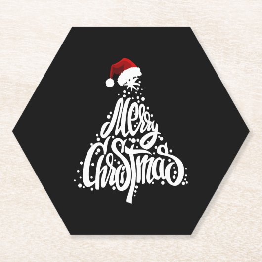 Dessous-de-verre En Papier Joyeux Noël (Devant)