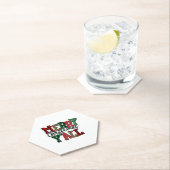 Dessous-de-verre En Papier Joyeux Noël Y'all - Parfait Noël (En situation)