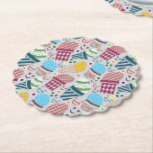 Dessous-de-verre En Papier Joyeux Pâques (Incliné)