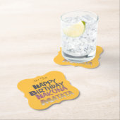 Dessous-de-verre En Papier Juste pour vous Joyeux anniversaire (En situation)