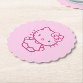 Dessous-de-verre En Papier Kitty (Incliné)