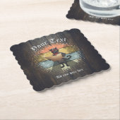 Dessous-de-verre En Papier Kitty Buccaneer's Sunset Quest (Incliné)