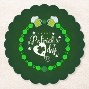 Dessous-de-verre En Papier La Saint-Patrick