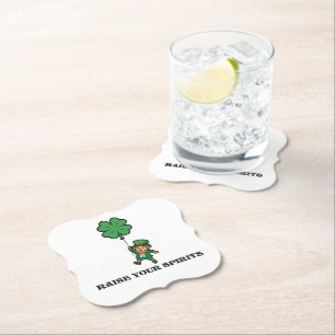 Dessous-de-verre En Papier La Saint-Patrick Élève Vos Esprits