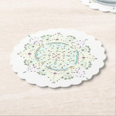 Dessous-de-verre En Papier lace (Incliné)