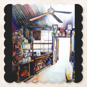 Dessous-de-verre En Papier L'amour n'est pas un mur, c'est un pont