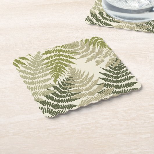 Dessous-de-verre En Papier Lancer l'oreiller (Incliné)