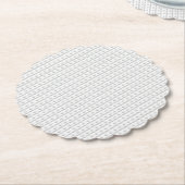 Dessous-de-verre En Papier Langue Conception Quatorze (Incliné)