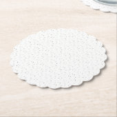 Dessous-de-verre En Papier Langue Design Quarante-cinq (Incliné)