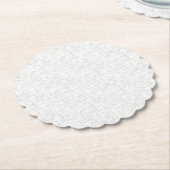 Dessous-de-verre En Papier Langue Design Trente-quatre (Incliné)