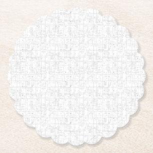 Dessous-de-verre En Papier Langue Design Trente-quatre