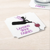 Dessous-de-verre En Papier Lansing Wine Fairies (Incliné)