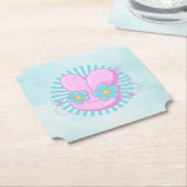 Dessous-de-verre En Papier Lapin (Incliné)