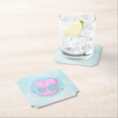 Dessous-de-verre En Papier Lapin (En situation)