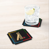 Dessous-de-verre En Papier Le cricket, l'osier, la chauve-souris et le ballon (En situation)