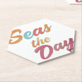 Dessous-de-verre En Papier Le jour de la mer (Incliné)