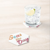 Dessous-de-verre En Papier Le jour de la mer (En situation)