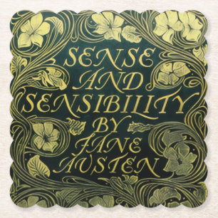 Dessous-de-verre En Papier Le "Sens et la Sensibilité" de Jane Austen
