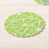 Dessous-de-verre En Papier Lemon pattern (Incliné)
