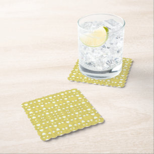 Dessous-de-verre En Papier Les Coeurs de Marshmallow