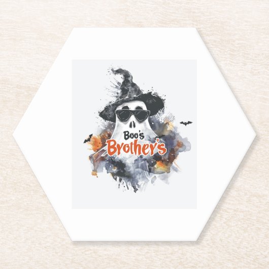 Dessous-de-verre En Papier Les frères de Boo (Devant)