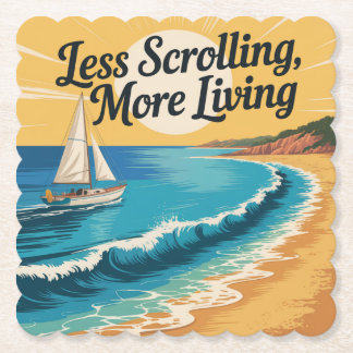 Dessous-de-verre En Papier Less Scrolling, More Living