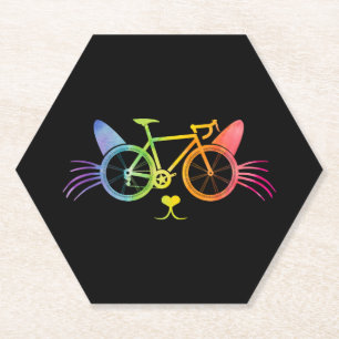 Dessous-de-verre En Papier Lgbt pour vélos