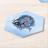 Dessous-de-verre En Papier Licorne (Incliné)