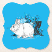 Dessous-de-verre En Papier Lièvre (Devant)