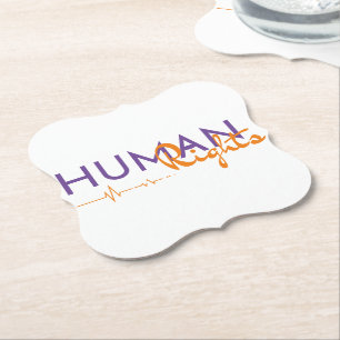 Dessous-de-verre En Papier Lifeline to Human Rights