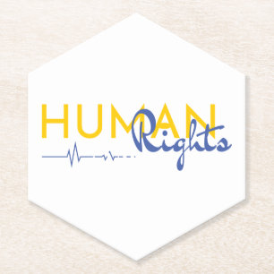 Dessous-de-verre En Papier Lifeline to Human Rights