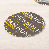 Dessous-de-verre En Papier Lifeline to Human Rights (Incliné)