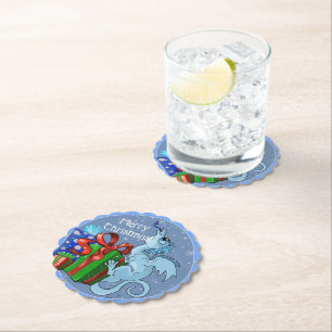 Dessous-de-verre En Papier lil' Dragon Snowflake