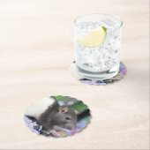 Dessous-de-verre En Papier Lil rat (En situation)