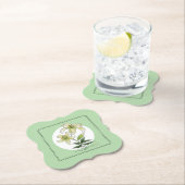 Dessous-de-verre En Papier Lilies (En situation)
