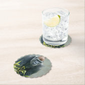 Dessous-de-verre En Papier Lope de Gorilla Blackback (En situation)