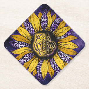 Dessous-de-verre En Papier Louisiana Tigers, Dessous de verre Fleur-de-Lis