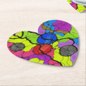 Dessous-de-verre En Papier Love my drink (Incliné)