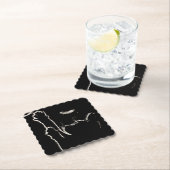 Dessous-de-verre En Papier Lumineuse réflexion (En situation)