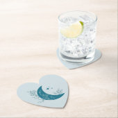 Dessous-de-verre En Papier Lune (En situation)